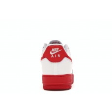 Кроссовки Nike Air Force 1 Low White Red Midsole