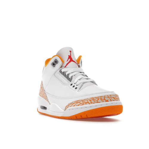 Wmns Air Jordan 3 Orange Citrus - женская сетка размеров