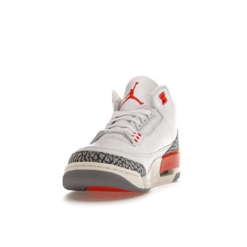 Кроссы Jordan 3 Retro Georgia Peach (W) - женская сетка размеров