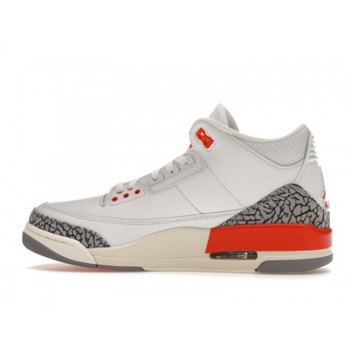 Кроссы Jordan 3 Retro Georgia Peach (W) - женская сетка размеров