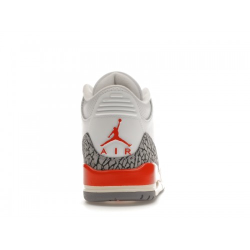 Кроссы Jordan 3 Retro Georgia Peach (W) - женская сетка размеров