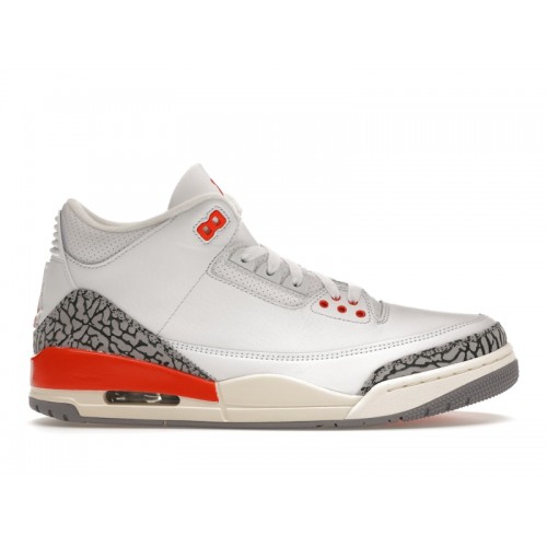 Кроссы Jordan 3 Retro Georgia Peach (W) - женская сетка размеров