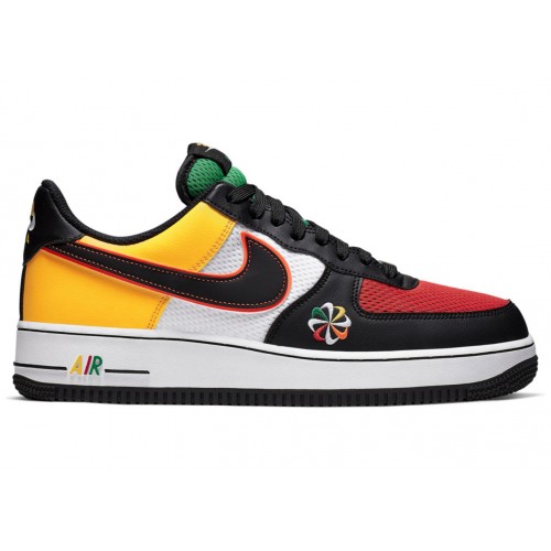 Кроссы Nike Air Force 1 Low Sunburst - мужская сетка размеров