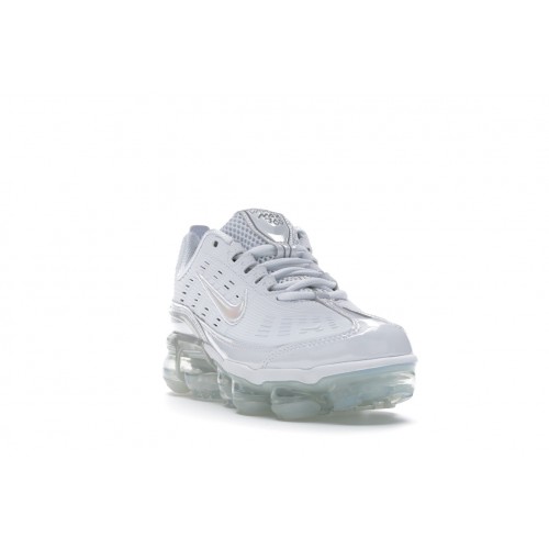 Кроссы Nike Air VaporMax 360 Triple White (W) - женская сетка размеров