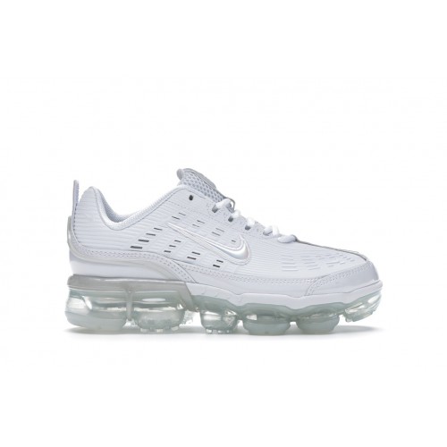 Кроссы Nike Air VaporMax 360 Triple White (W) - женская сетка размеров