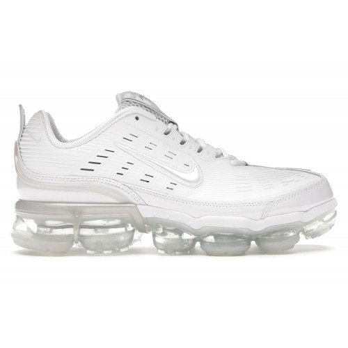 Кроссы Nike Air VaporMax 360 Triple White - мужская сетка размеров