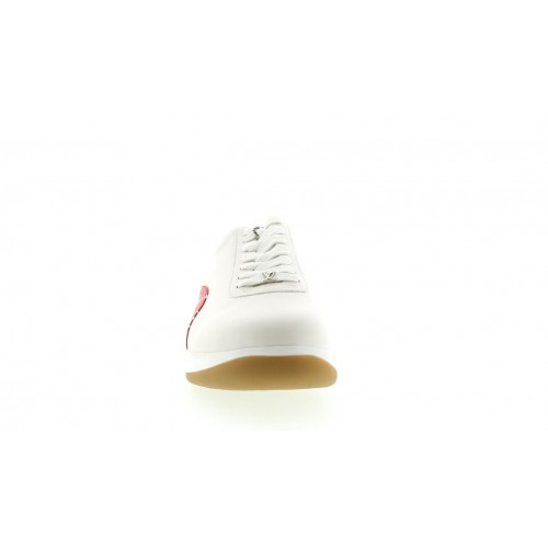 Кроссы Louis Vuitton Sport Supreme White Monogram - мужская сетка размеров