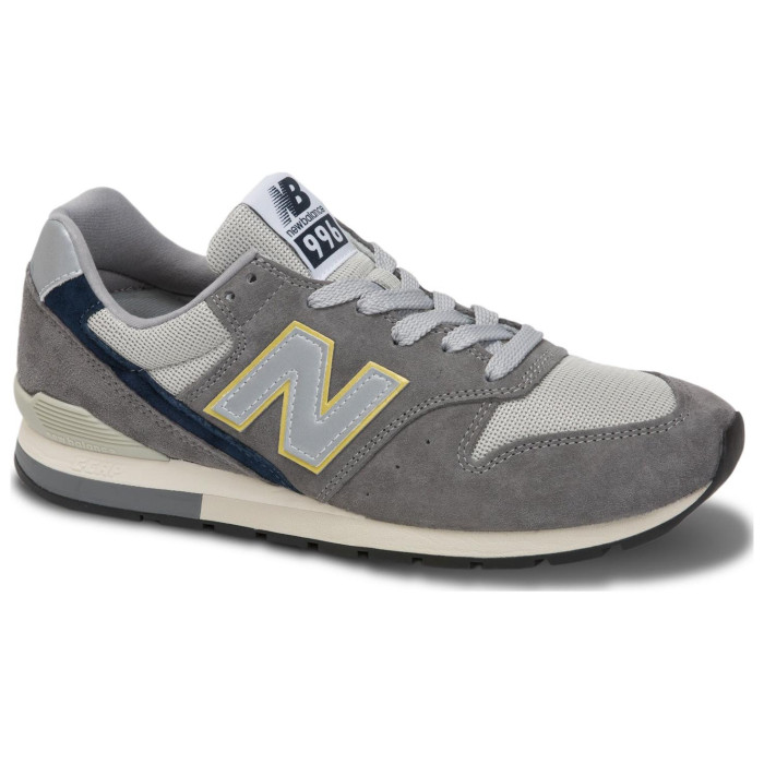 New Balance 996v2 Grey Navy Light Gum - мужская сетка размеров New Balance 996v2 Grey Navy Light Gum - мужская сетка размеров