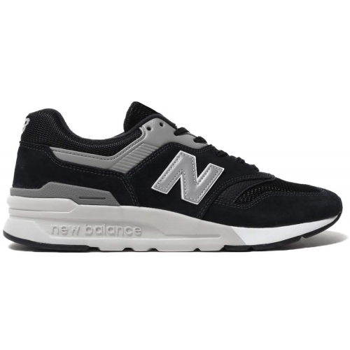 Кроссы New Balance 997 Black Silver - мужская сетка размеров