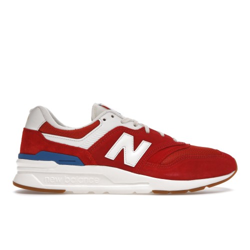 Кроссы New Balance 997H Team Red White Blue - мужская сетка размеров