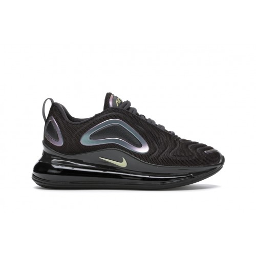 Кроссы Nike Air Max 720 Oil Grey Bicycle Yellow (W) - женская сетка размеров