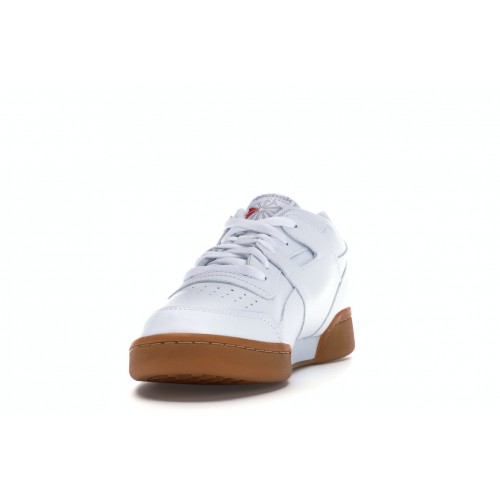 Кроссы Reebok Workout Plus White Gum - мужская сетка размеров