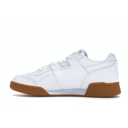 Кроссы Reebok Workout Plus White Gum - мужская сетка размеров