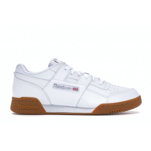 Кроссы Reebok Workout Plus White Gum - мужская сетка размеров