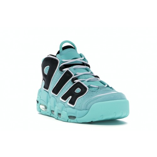 Кроссы Nike Air More Uptempo Light Aqua - мужская сетка размеров