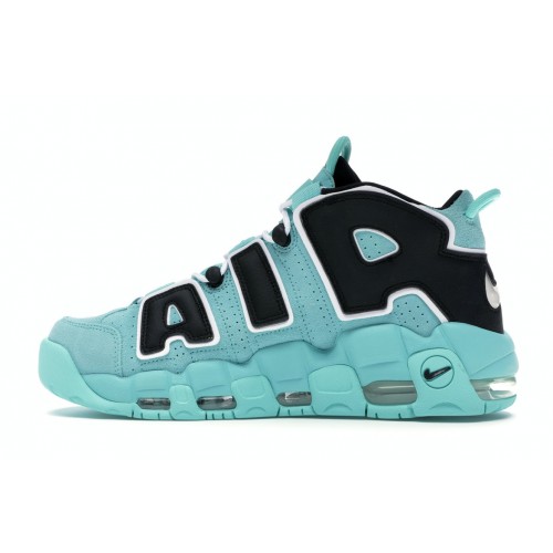 Кроссы Nike Air More Uptempo Light Aqua - мужская сетка размеров