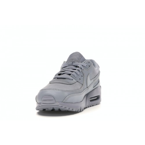 Кроссы Nike Air Max 90 Recraft Wolf Grey - мужская сетка размеров