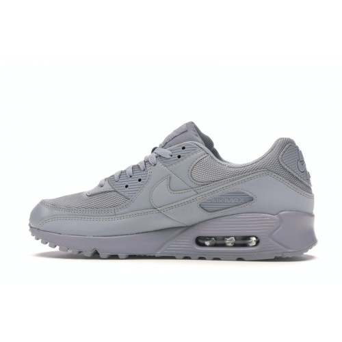 Кроссы Nike Air Max 90 Recraft Wolf Grey - мужская сетка размеров