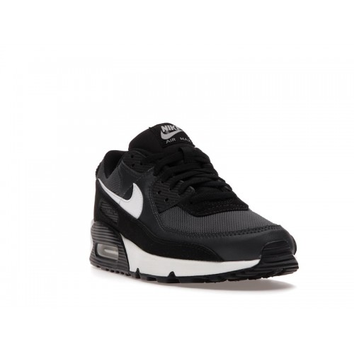 Кроссы Nike Air Max 90 Iron Grey - мужская сетка размеров