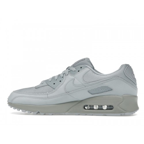 Nike Air Max 90 Wolf Grey - мужская сетка размеров