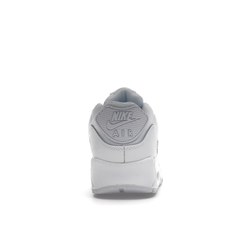 Кроссы Nike Air Max 90 Recraft Triple White - мужская сетка размеров