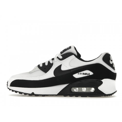 Кроссы Nike Air Max 90 Panda - мужская сетка размеров