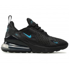 Подростковые кроссовки Nike Air Max 270 Black Imperial Blue (GS)