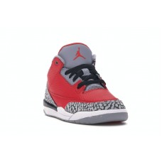 Детские Jordan 3 Retro SE Fire Red (PS)