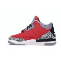 Детские Jordan 3 Retro SE Fire Red (PS)