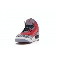 Подростковые Jordan 3 Retro SE Fire Red (GS)