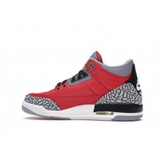 Подростковые Jordan 3 Retro SE Fire Red (GS)