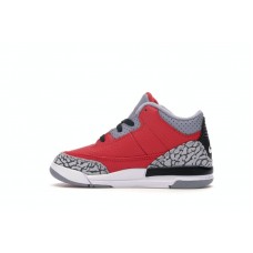 Малышам Jordan 3 Retro SE Fire Red (TD)