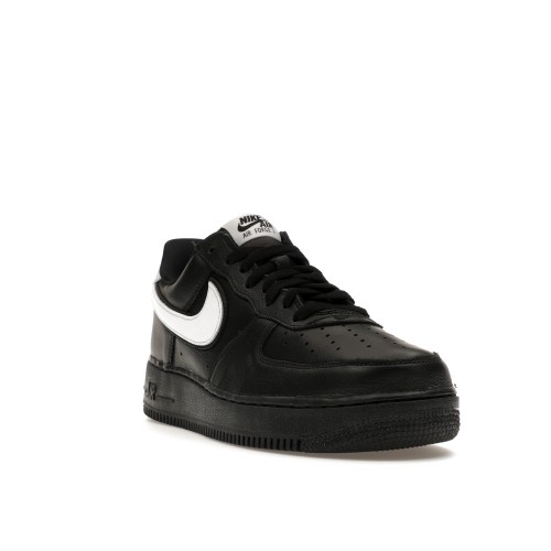 Кроссы Nike Air Force 1 Low QS Black White (2019/2024) - мужская сетка размеров