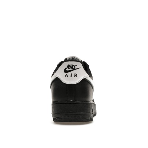 Кроссы Nike Air Force 1 Low QS Black White (2019/2024) - мужская сетка размеров