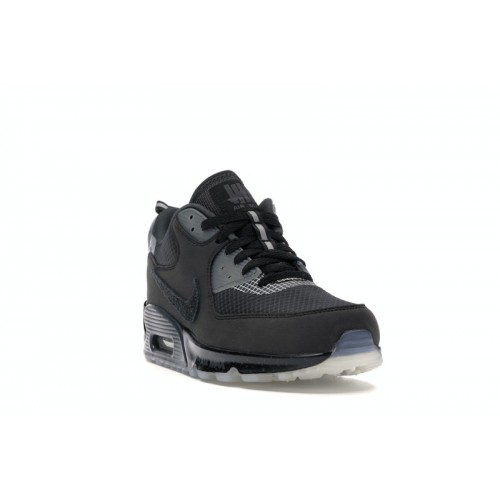 Кроссы Nike Air Max 90 20 Undefeated Black - мужская сетка размеров