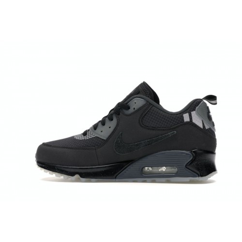 Кроссы Nike Air Max 90 20 Undefeated Black - мужская сетка размеров