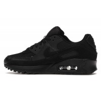 Женские Nike Air Max 90 Recraft Triple Black (W)