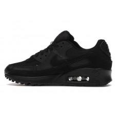 Женские Nike Air Max 90 Recraft Triple Black (W)