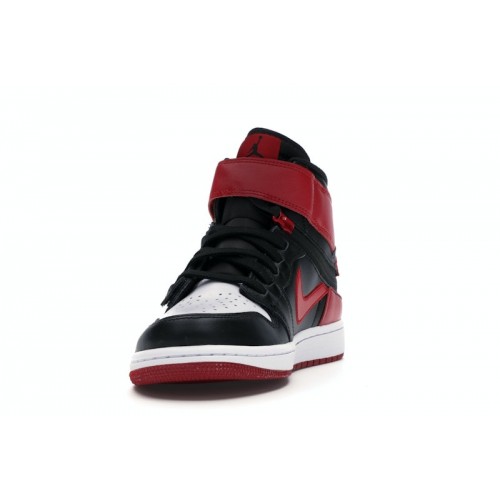 Air Jordan 1 High FlyEase Black Toe - мужская сетка размеров
