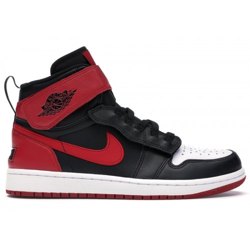 Air Jordan 1 High FlyEase Black Toe - мужская сетка размеров