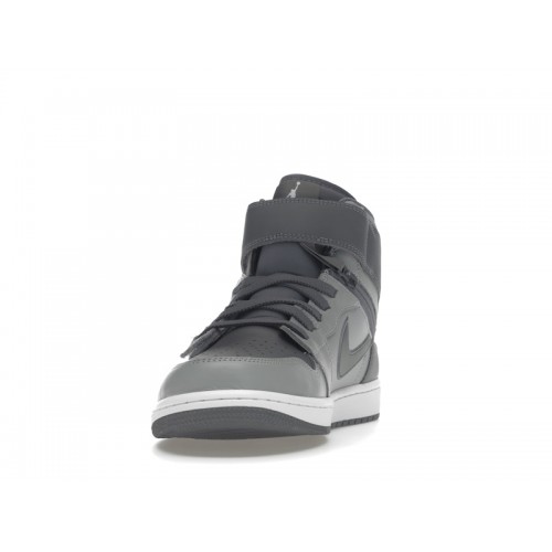 Air Jordan 1 High FlyEase Light Smoke Grey - мужская сетка размеров