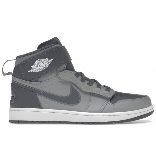 Air Jordan 1 High FlyEase Light Smoke Grey - мужская сетка размеров
