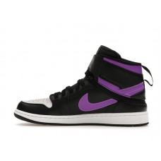 Jordan 1 High FlyEase Black Bright Violet