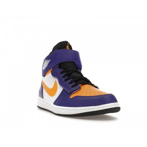 Air Jordan 1 High FlyEase Lakers - мужская сетка размеров