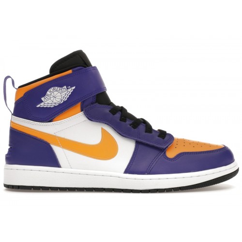 Air Jordan 1 High FlyEase Lakers - мужская сетка размеров