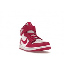 Jordan 1 High FlyEase White Cardinal Red