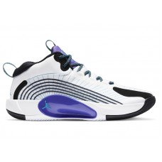 Jordan Jumpman 2021 PF White Hyper Grape Black Aquatone