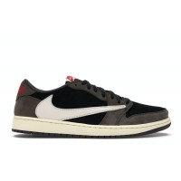 Кроссовки Jordan 1 Retro Low OG SP Travis Scott Mocha
