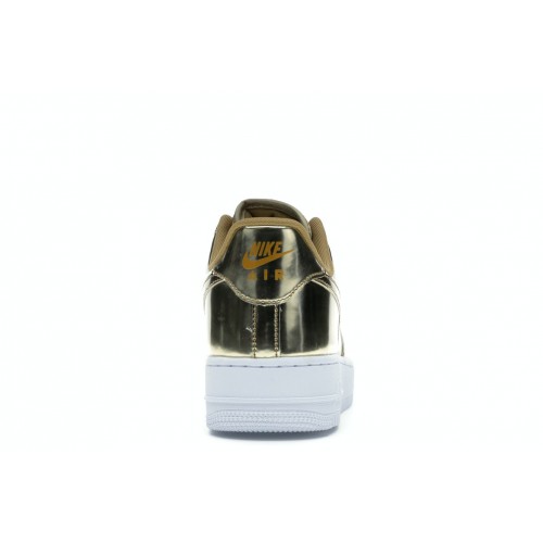 Кроссы Nike Air Force 1 Low Metallic Gold (W) - женская сетка размеров