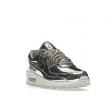 Женские Nike Air Max 90 Metallic Silver (2020) (W)